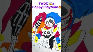 I Turned CATNAP &amp; CREEPY CAINE Into Clay Art! 😱 (TADC x Poppy Playtime) #poppyplaytime #art shorts