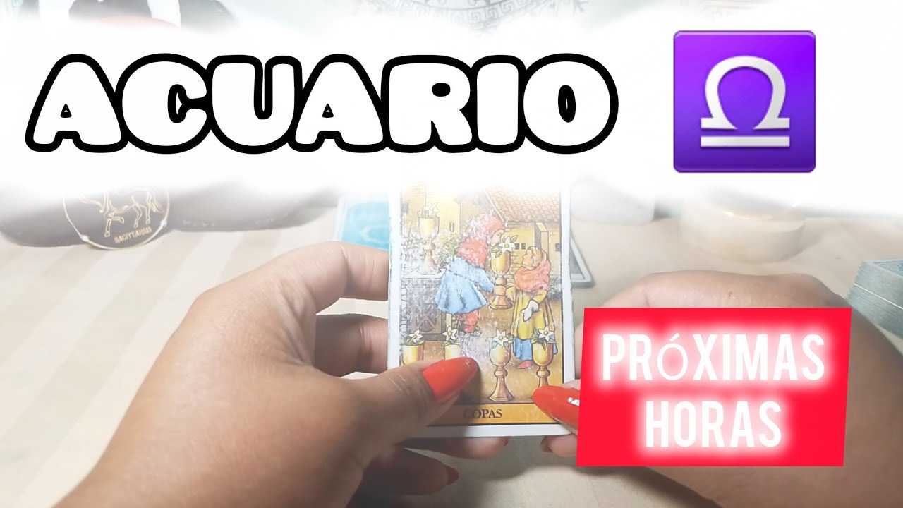 ACUARIO ♎️ ALGUIEN REGRESA A TI POR ESTA RAZÓN 😍💘 ️ - YouTube