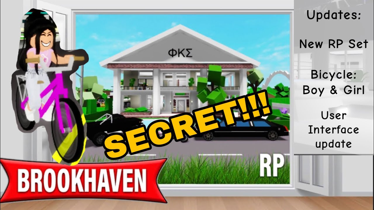 NEW SECRET in roblox brookhaven update!