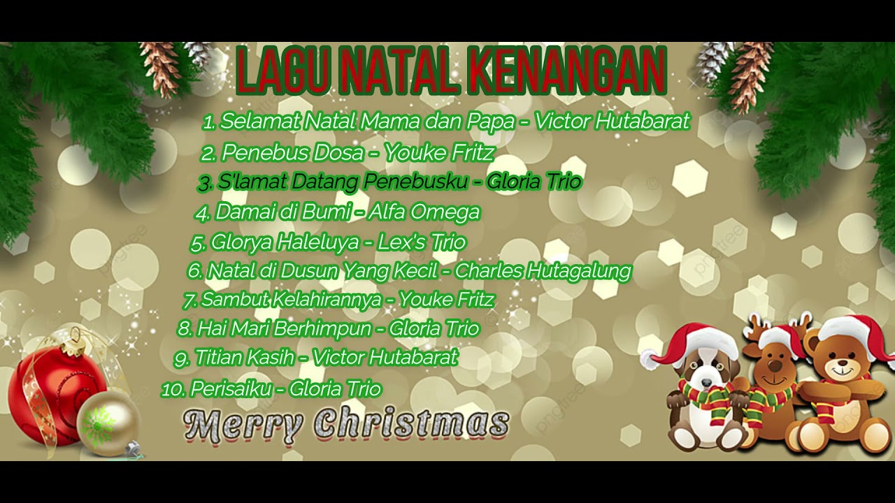 Album Natal Kenagan Terbaik ( Victor Hutabarat, Youke Fritz, Gloria Trio, Lex Trio, Alfa Omega ) (1)