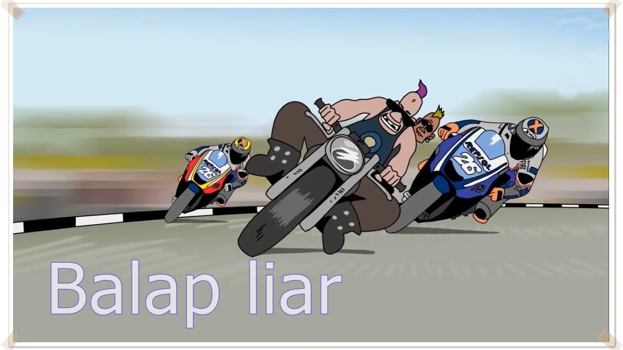 Kartun Lucu Racing Gambar Kartun