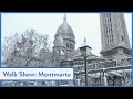 It's snowing in Montmartre