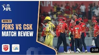 PBKS v CSK | Chennai Lose 4th Game Despite Dhoni's  - Priyansh Arya Steals the Show! |Match Review