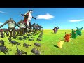Evolution of pikachu vs dark team  animal revolt battle simulator