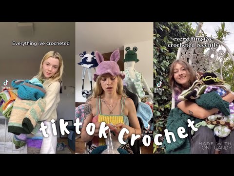 things i&rsquo;ve crocheted / tiktok compilation🧶