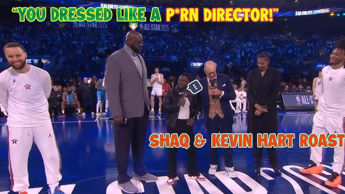 Shaq & Kevin Hart Roast Battle: "You Dressed Like a P*rn Director!" 😂🔥 -  YouTube