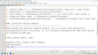 Jenkins-Day-10 || Details on understanding pom.xml (project object model)