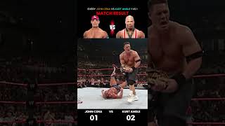 Every John cena vs Kurt Angle PPV and Raw and Smackdown Match Result