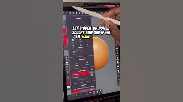 How to make a cube glow in the dark with nomad sculpt. #3d #nomadsculpt #art