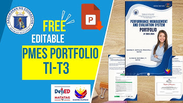 PMES Portfolio Template FREE Download