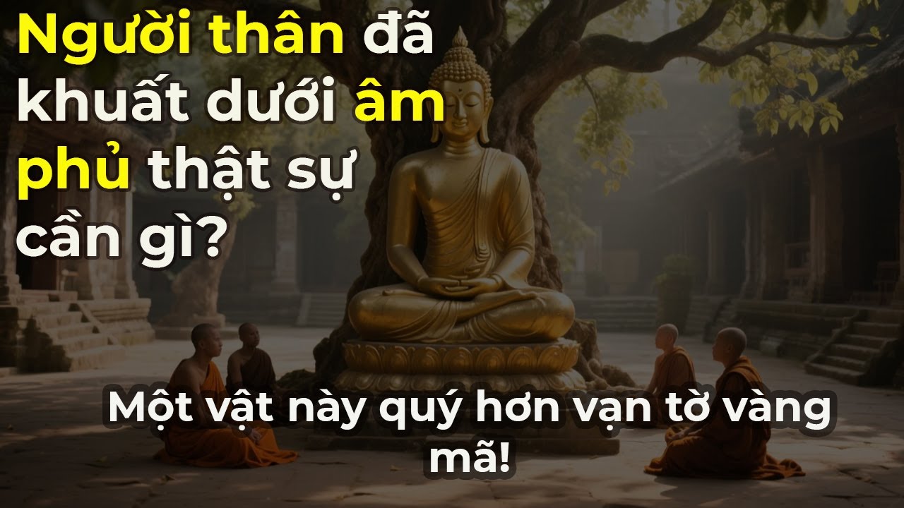 Người thân đã khuất dưới âm phủ thật sự cần gì? Diêm Vương chỉ rõ:Một vật này quý hơn vạn tờ vàng mã