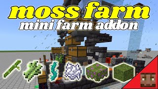Fully automatic Bamboo/Sugarcane addon (for mossfarm) [MCPE/Xbox/PS/Switch/PC]
