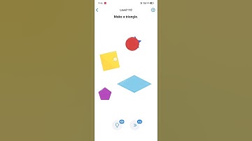 Lv 110 of Easy game-Brain test 🤔😲😲🤫.. Make a triangle 📐