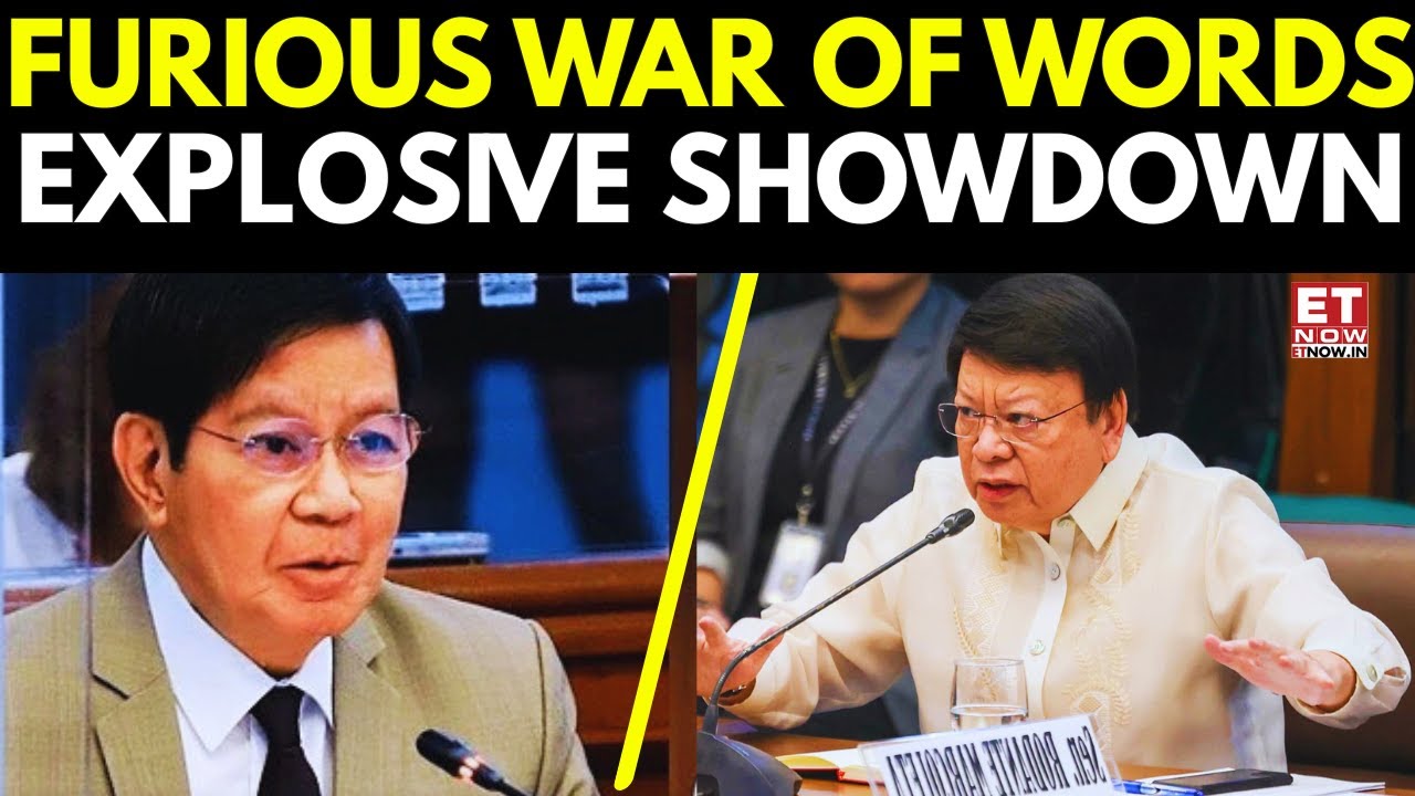 Philippines Senate LIVE: WAR OF WORDS! Philippine Senate ERUPTS In Explosive Face-Off | ET Now