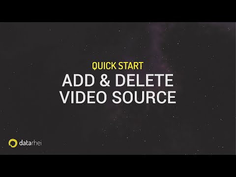 Quick start guide: Add & delete video sources on the open-source streaming server Restreamer.
