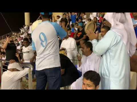 جازمني جازمني بصوت رئيس رابطة نادي البديع بومبارك وهو يساند رابطة نادي الرفاع