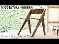 Building a Midcentury Modern Dining Chair - Shaun Boyd Made This Building a Midcentury Modern Dining Chair - Shaun Boyd Made This