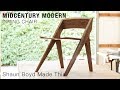 Building a Midcentury Modern Dining Chair - Shaun Boyd Made This