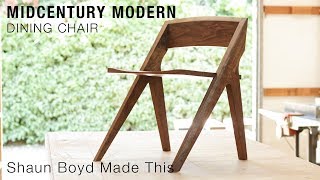 Building a Midcentury Modern Dining Chair - Shaun Boyd Made This Building a Midcentury Modern Dining Chair - Shaun Boyd Made This