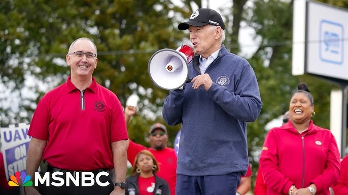 Uaw President On Biden Endorsement He Has A History Of Standing With The American Worker