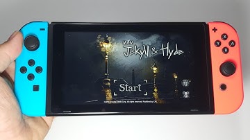 MazM: Jekyll and Hyde Nintendo Switch handheld gameplay