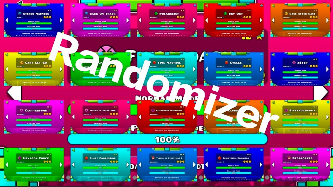 GD Randomizer by Jayzor [Geometry Dash] 2.2 - YouTube