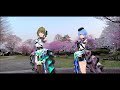 【デレステ 3DMV】お花見ARライブ・高垣楓×星街すいせい(こいかぜ)