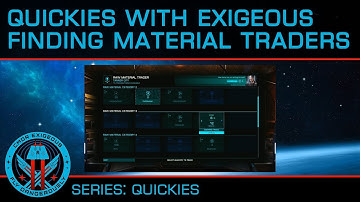 Quickies: Finding Material Traders