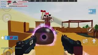 Arsenal Roblox Bandites Vs Wizz1x Preuzmi - default skin noob dominates servers on arsenal roblox