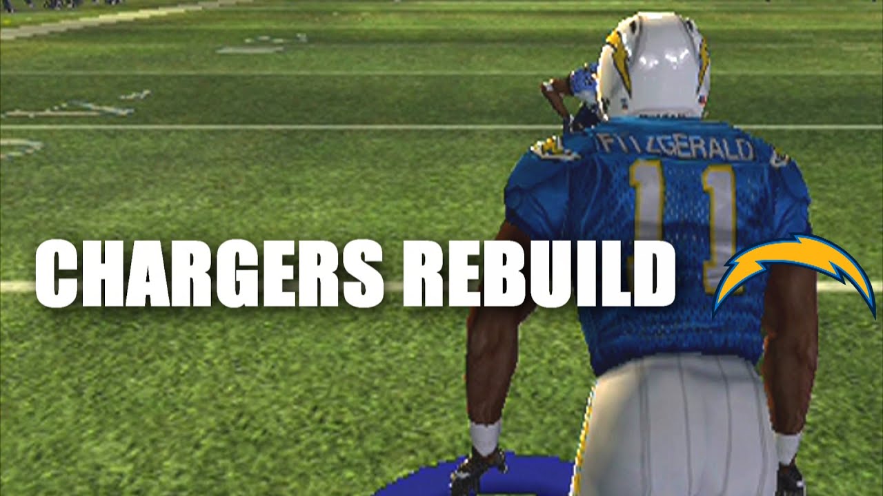 WHAT IF THE CHARGERS DRAFTED LARRY FITZGERALD –  CHARGERS  REBUILD