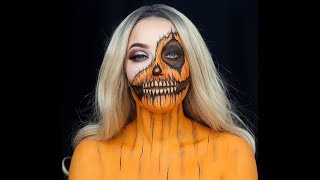 Full Face Pumpkin Tutorial by Jezamyn Douglas