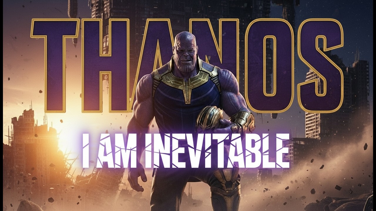 I Am Inevitable 🔥 Thanos’ Full Life Story | Multilingual Epic Rap (English × Hindi × Portuguese)