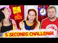 5 SECONDS! 5 secondi challenge!