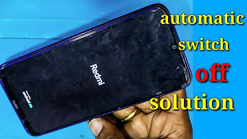 mi note 8 switch off problem / redmi note 8 power off problem / switch off automatically
