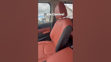 The Kia Carnival contains the passenger view feature #kia #carnival #kiacarnival #mom #momlife