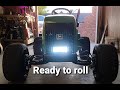 John Deere Race Mower with a Honda Fourtrax 250 Engine Part 15 finishing touch.