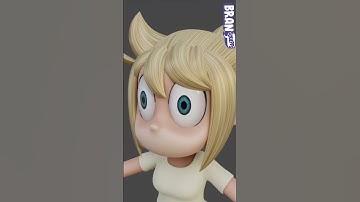 3D Sculpting Windy in #Blender