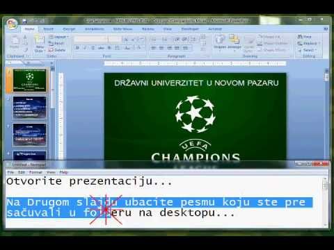 arrivo metà prezzo prese di fabbrica Kako Ubaciti Pesmu u Power Pointu 2007 - YouTube arrivo metà prezzo prese di fabbrica Kako Ubaciti Pesmu u Power Pointu 2007 - YouTube