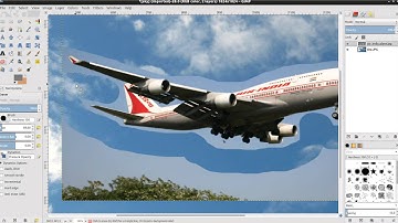 Example of seamless object incrustation on a background image, with the G