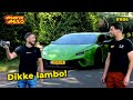 Don de Jong op bezoek met zijn Lambo