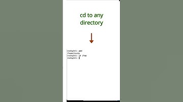 bash cd - (happy linux commands)