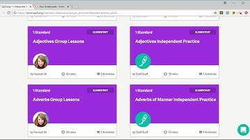 Quill for Free Grammar Lessons Online -  Educators and Homeschool Families - Try it out!
