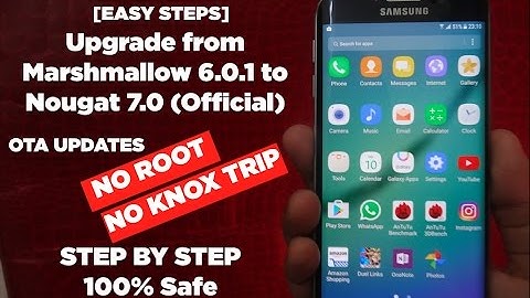 [EASY STEPS] Update Samsung Galaxy S6, S6 Edge to Nougat 7.0 (Official)
