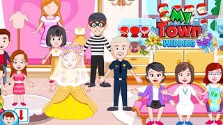 My Town Wedding - Officer Catch the Bad guy in wedding party screenshot 1