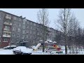 Зима продолжается. Снегопад 14 мая в Мончегорске. Snowfall in May.