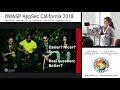 APPSEC Cali 2018 - We Come Bearing Gifts: Enabling Product Security with Culture and Cloud