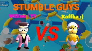 William Yt Vs Raffka Battle In Stumble Guys