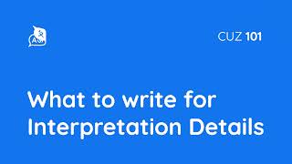 What to write for Interpretation Details — CUZ 101 / #27 screenshot 5