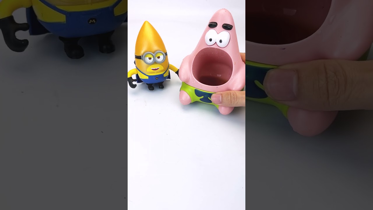 Minions, Patrick Unboxing with Toys ASMR Funny Videos 