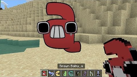 Alphabet Lore Nextbots Addons mod Minecraft PE